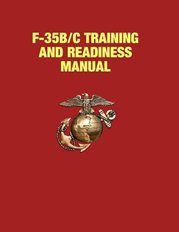 f 35b/c training and readiness manual 1st edition department of the navy 979-8399534114