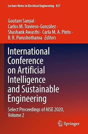 international conference on artificial intelligence and sustainable engineering select proceedings of aise