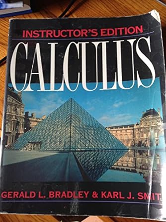 calculus 1st edition bradley 013330325x, 978-0133303254