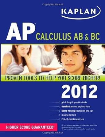 Kaplan Ap Calculus Ab And Bc 2012