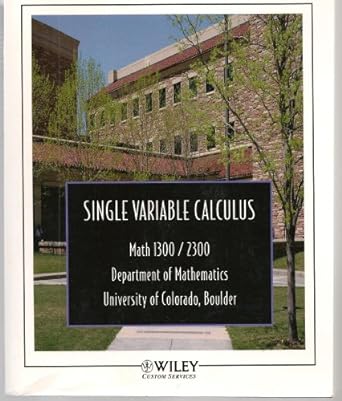 single variable calculus 1st edition howard anton 0471770507, 978-0471770503