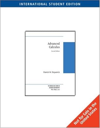 advanced calculus 1st edition patrick m fitzpatrick 0495018643, 978-0495018643