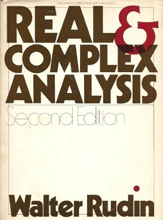 real and complex analysis 2nd edition walter rudin 0070542333, 978-0070542334
