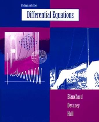 differential equations 1st edition paul blanchard ,robert devaney ,glen r hall 0534950043, 978-0534950040