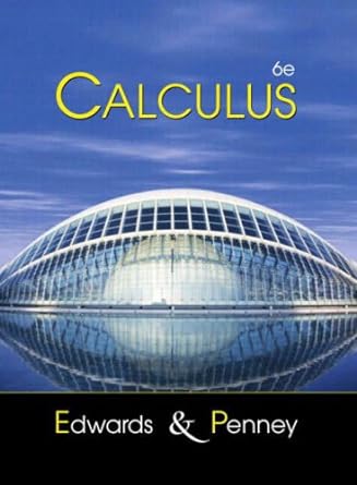 calculus 6th edition c henry edwards 0582832233, 978-0582832237