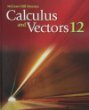 calculus and vectors 12 1st edition chris knowles ,antonietta lenjosek 0070724601, 978-0070724600