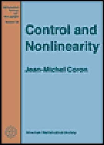 control and nonlinearity 1st edition jean michel coron 0821849182, 978-0821849187