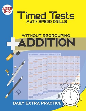 timed tests math speed drills without regrouping addition 1st edition hassan ouchibi ,skilledmath kid