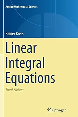 Linear Integral Equations