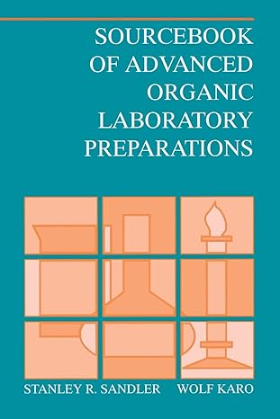 sourcebook of advanced organic laboratory preparations 1st edition stanley r sandler ,wolf karo 0126185069,