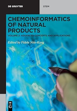 chemoinformatics of natural products volume 2 advanced concepts and applications 1st edition fidele ntie kang