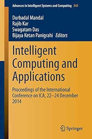 intelligent computing and applications proceedings of the international conference on ica 22 24 december 2014