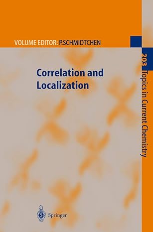 correlation and localization 1st edition peter r surjan 3662156253, 978-3662156254