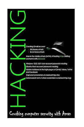 hacking crushing computer security with aman 1st edition aman kumar jha 1512127051, 978-1512127058
