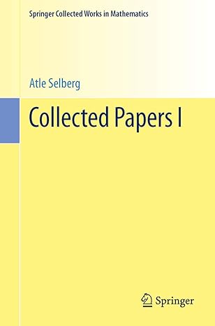 collected papers i 1st edition atle selberg 3642410219, 978-3642410215