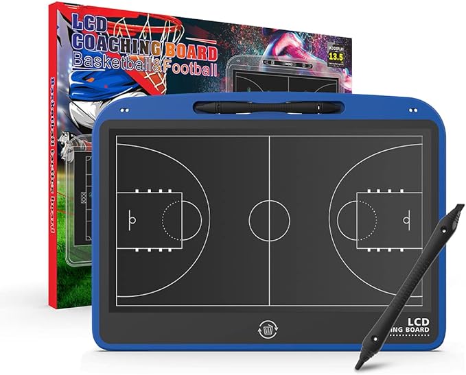 vnvdflm 13 5 electronic football tactical board basketball coaching board lcd soccer strategy board with