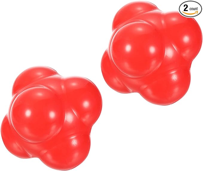 patikil reaction balls agility trainer silicone bounce balls for baseball hand eye coordination reaction