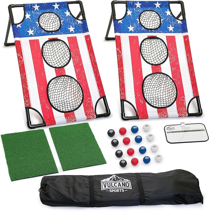 par 1 backyard golf cornhole game golf gifts for men golf accessories for men golf chipping game golf