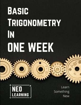 basic trigonometry in one week 1st edition vineeth remanan 9355268890, 978-9355268891