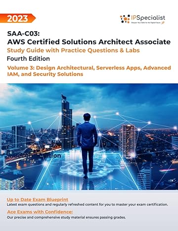 saa c03 aws certified solutions architect associate study guide with practice questions and labs volume 3