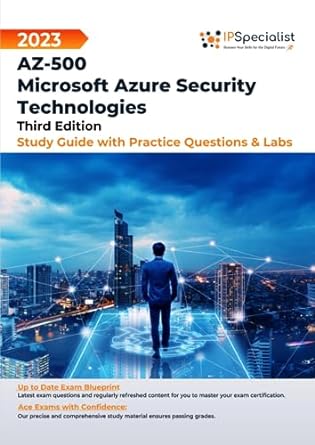 az 500 microsoft azure security technologies study guide with practice questions and labs 3rd edition ip