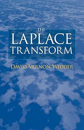 the laplace transform 1st edition david v widder 048647755x, 978-0486477558