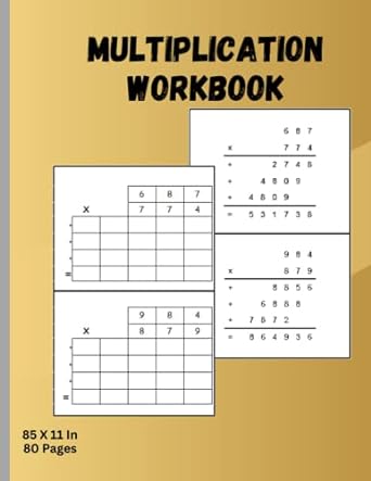 multiplication workbook 1st edition wain sami 979-8395677150