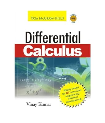 differential calculus 1st edition kumar v 1259003531, 978-1259003530