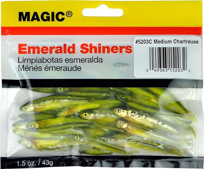 magic products shiner minnows fishing equipment medium  ?magic b003cul4yg