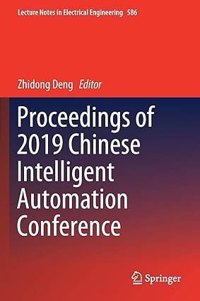 proceedings of 2019 chinese intelligent automation conference 1st edition zhidong deng 9813290528,