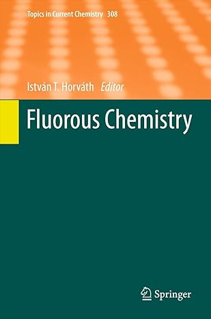 fluorous chemistry 2012th edition istvan t horvath 3642439756, 978-3642439759