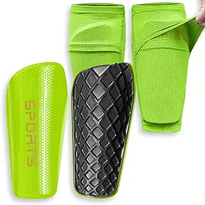 lponjar soccer shin guards for kids youth adults shin pads and sleeves with optimized insert pocket for boys