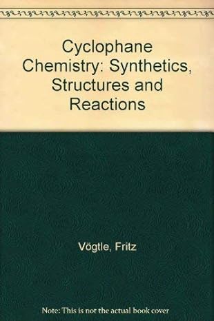 cyclophane chemistry synthesis structures and reactions 1st edition fritz v gtle 0471931993, 978-0471931997