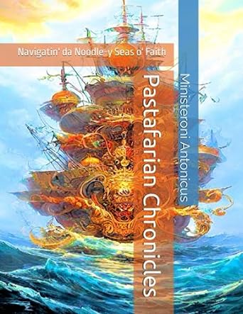 pastafarian chronicles navigatin da noodle y seas o faith  ministeroni antonicus 979-8858065814