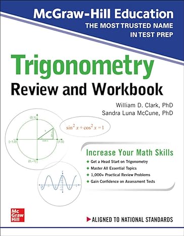 mcgraw hill education trigonometry review and workbook 1st edition william clark ,sandra luna mccune