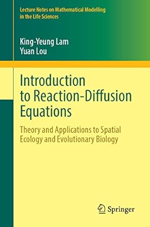 introduction to reaction diffusion equations theory and applications to spatial ecology and evolutionary
