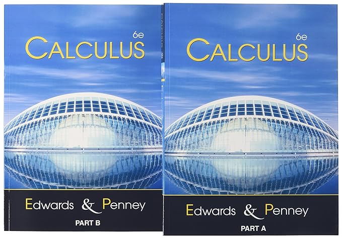 calculus 6th edition c. edwards ,david penney 0130920711, 978-0130920713