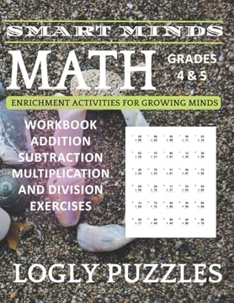 smart minds math enrichment activities for growing minds workbook addition subtraction multiplication and
