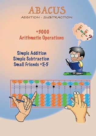 abacus addition subtraction 3000 arithmetic operations simple addition simple subtraction small friends 5 5