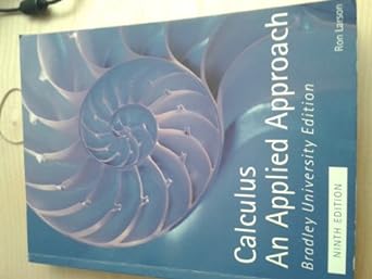 calculus an applied approach 9th edition ron larson ,cengage learning 1285880234, 978-1285880235