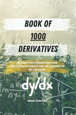 book of 1000 derivatives 1st edition miguel santiago 979-8848261875