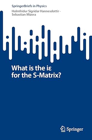 What Is The I For The S Matrix