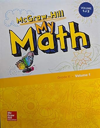 mcgraw hill my math grade k volume 1 1st edition altieri ,mcgraw hill 0079057675, 978-0079057679