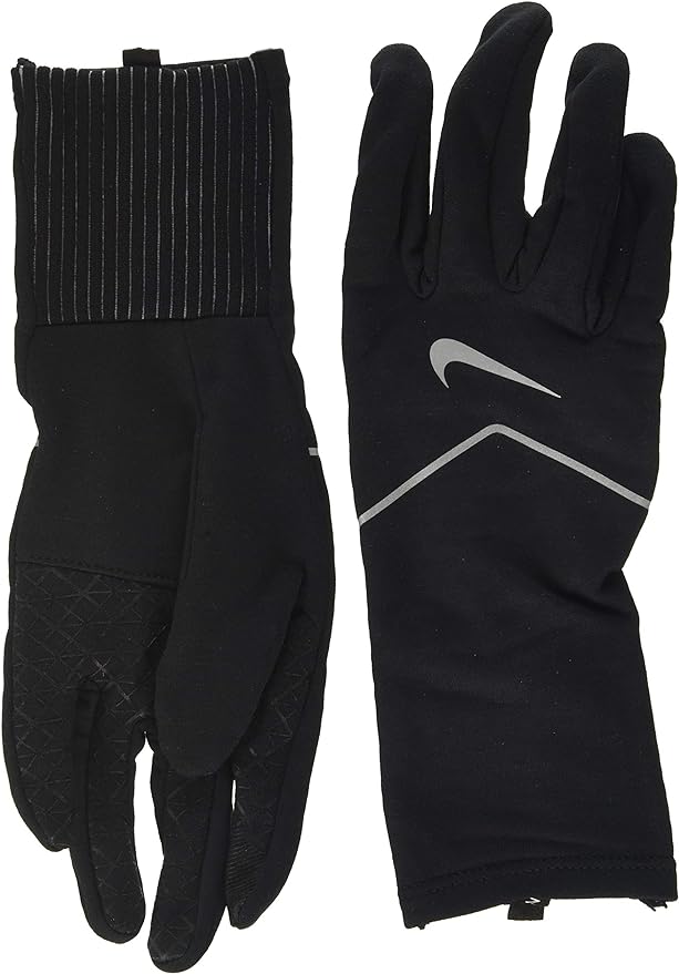 nike womens dry element run gloves black s  nike b078wg7yjk