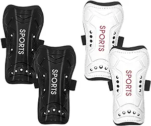 aitusi soccer shin guards for kids youth shin pads and long soccer socks for 3 15 years old boys girls
