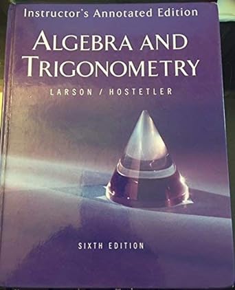 algebra and trigonometry 6th edition mcdougal littell 061831783x, 978-0618317837