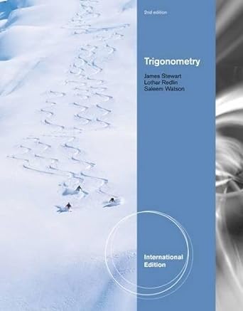trigonometry 2nd  international edition james stewart 1133110746, 978-1133110743