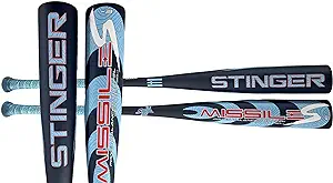 stinger sports missile s aluminum bbcor certified 3 baseball bat  ‎stinger sports b0cl12b5mp