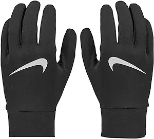 nike lightweight tech running gloves dri fit flexible fingertips for guaranteed grip 1 pair  ‎nike
