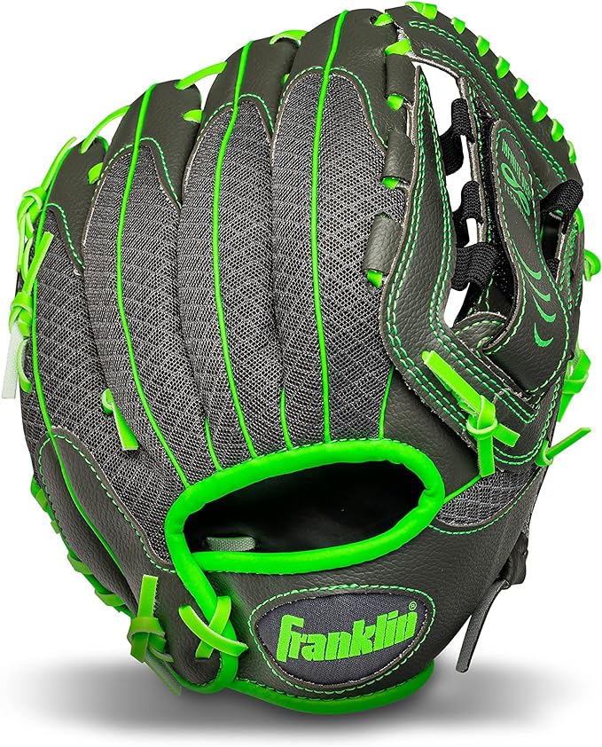 franklin sports teeball infinite web/shok sorb combo series fielding glove 10 5 inch  ‎franklin sports